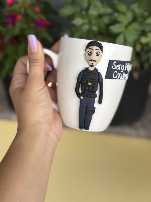 Cana personalizata Fimo