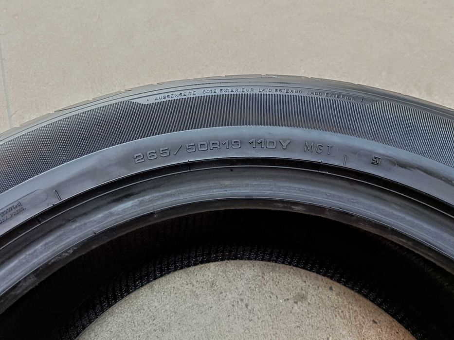 O anvelopa vara 265 50 19 goodyear asymmetric 2 ptofil de 7,8 mm