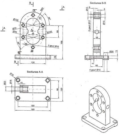 Desenare - proiectare AutoCad - SolidWorks - SketchUp -2d/3d (dxf/dwg)