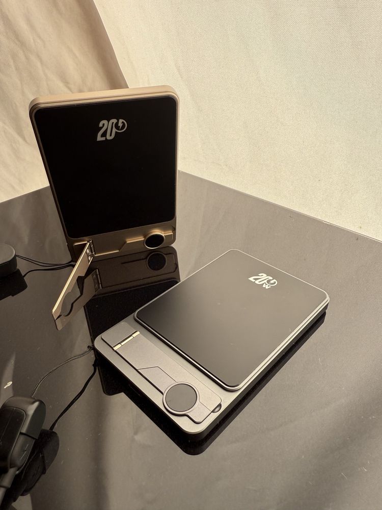 Power bank 20w 5000ампер ультратонкие алюминевый корпус двойной магнит