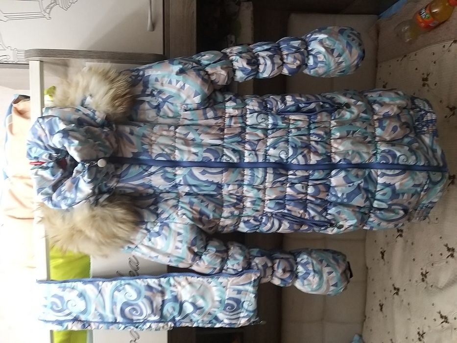 Продам зимний пуховик для беременных