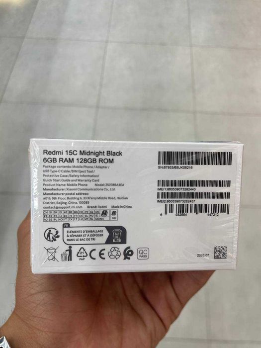 Redmi note 14 6/128 Gb Black