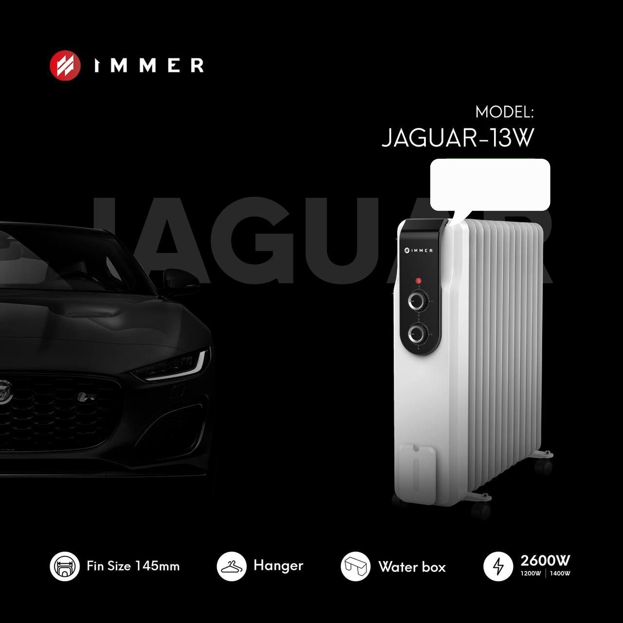 Масляный обогреватель Immer Jaguar - 13W