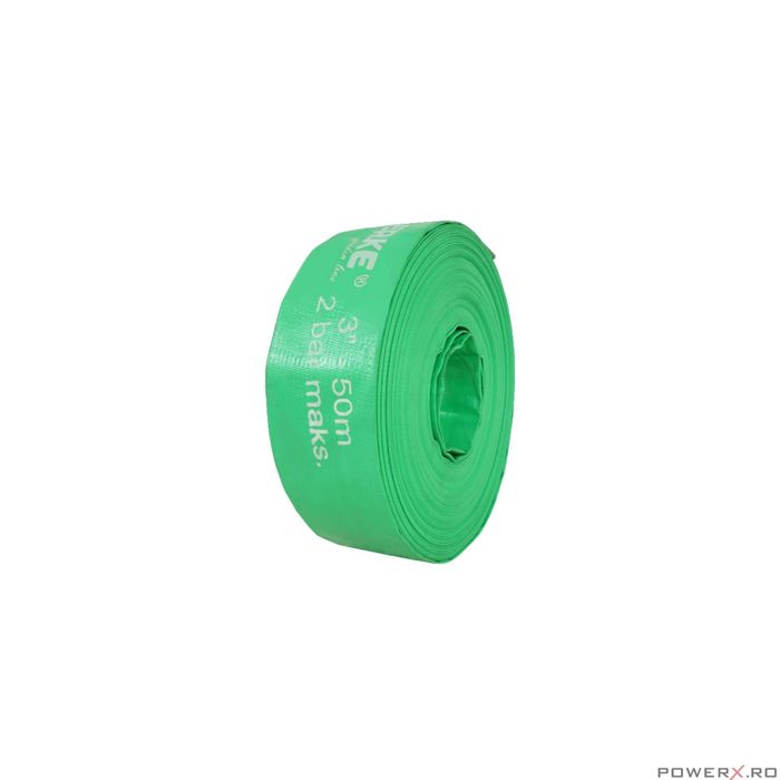 Furtun apa tip pompier cauciucat 2 bari, 3" 50 metri Verke