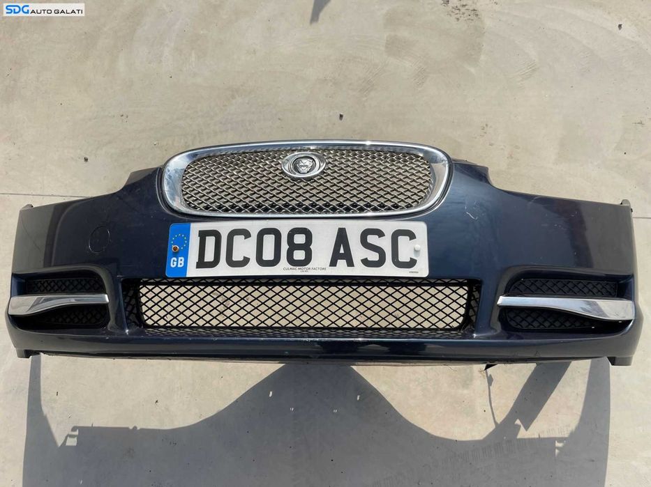 Bara Spoiler Fata Completa cu Grila Emblema Grile Jaguar XF 2008 - 2011 Cod 8X23-17C831 [Z0111]