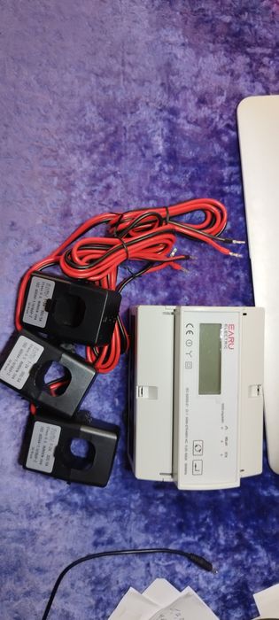 Смарт электромер трифазен, wifi tuya, rs485 modbus rtu