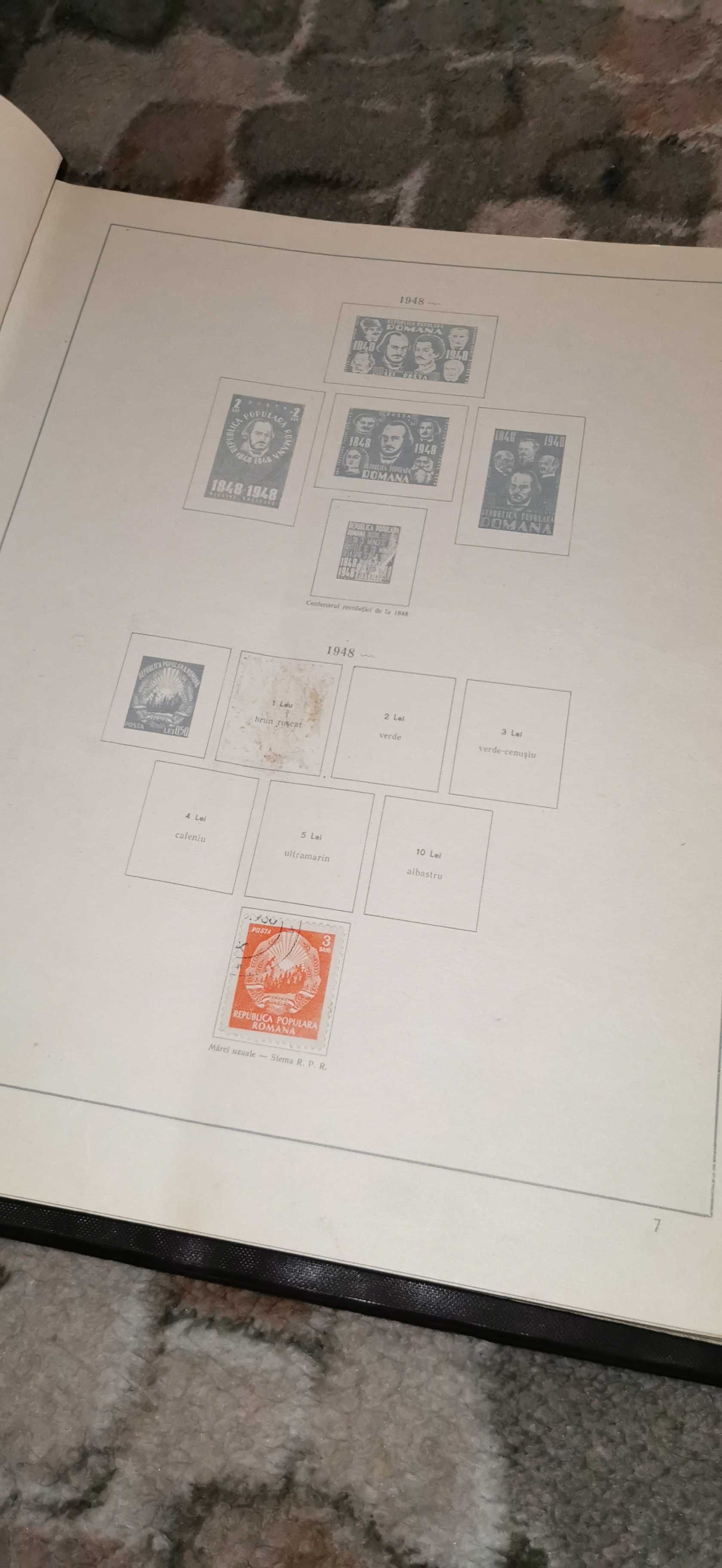 albumul marcilor postale r p r 1948-1962