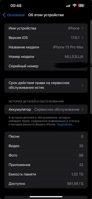 Iphone 13 pro max 1.TB