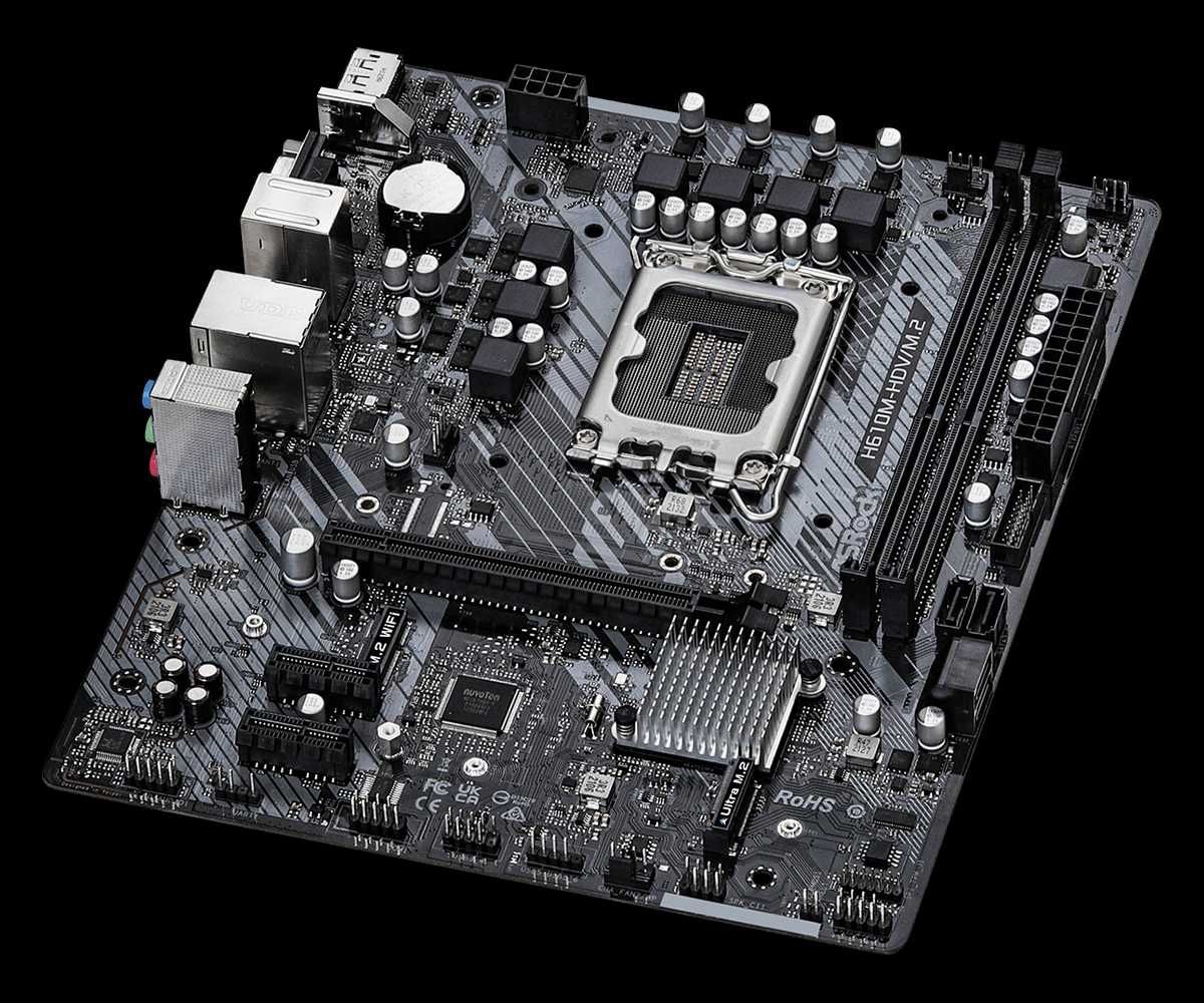 Материнская плата ASROCK H610M-HDV