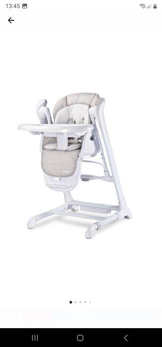 Vând scaun de masa cu leagan electric 2 in 1