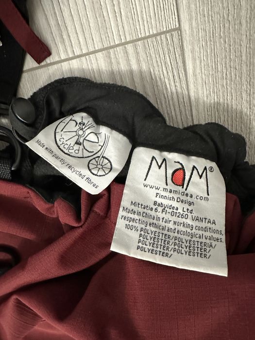 Protectie de iarna babywearing MaM