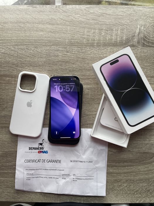 Iphone 14 pro deep blue 128 gb
