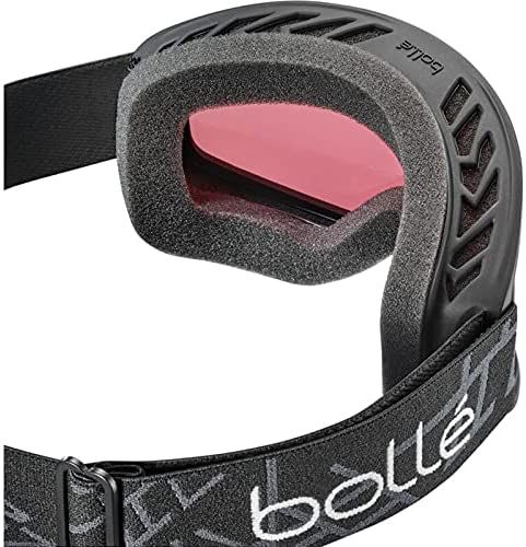 Ochelari Ski Bolle Freeze Black Vermillon Marime M S2