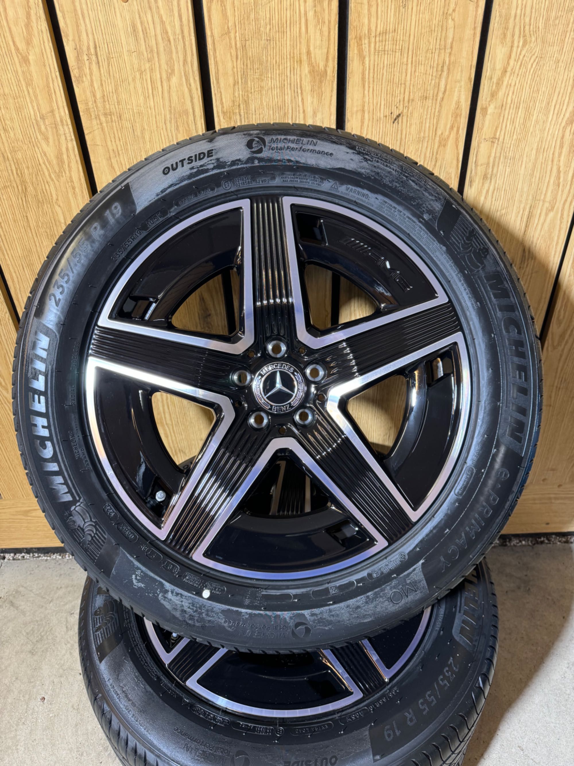 Jante NOI Mercedes GLC W254 AMG R19 cu Anvelope Vara Michelin