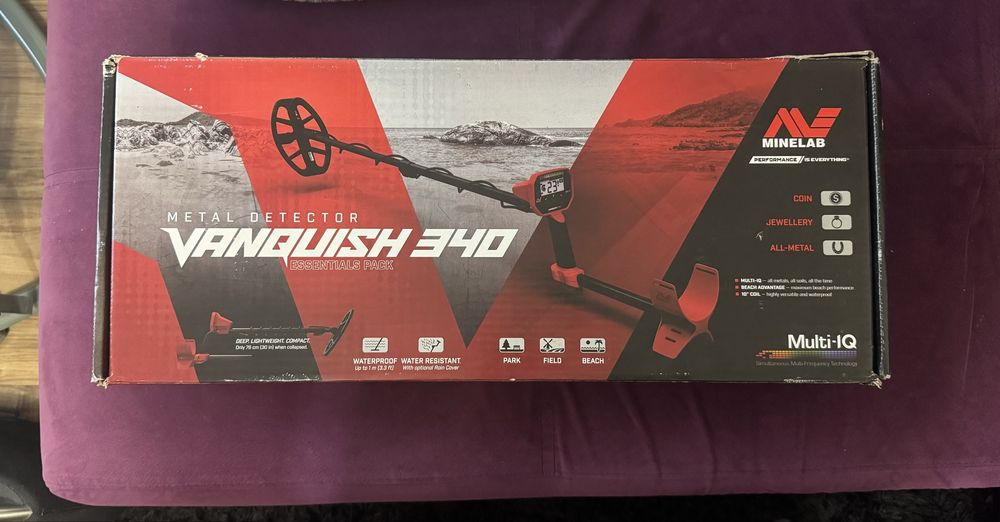 Minelab vanquish 340 + pinpointer