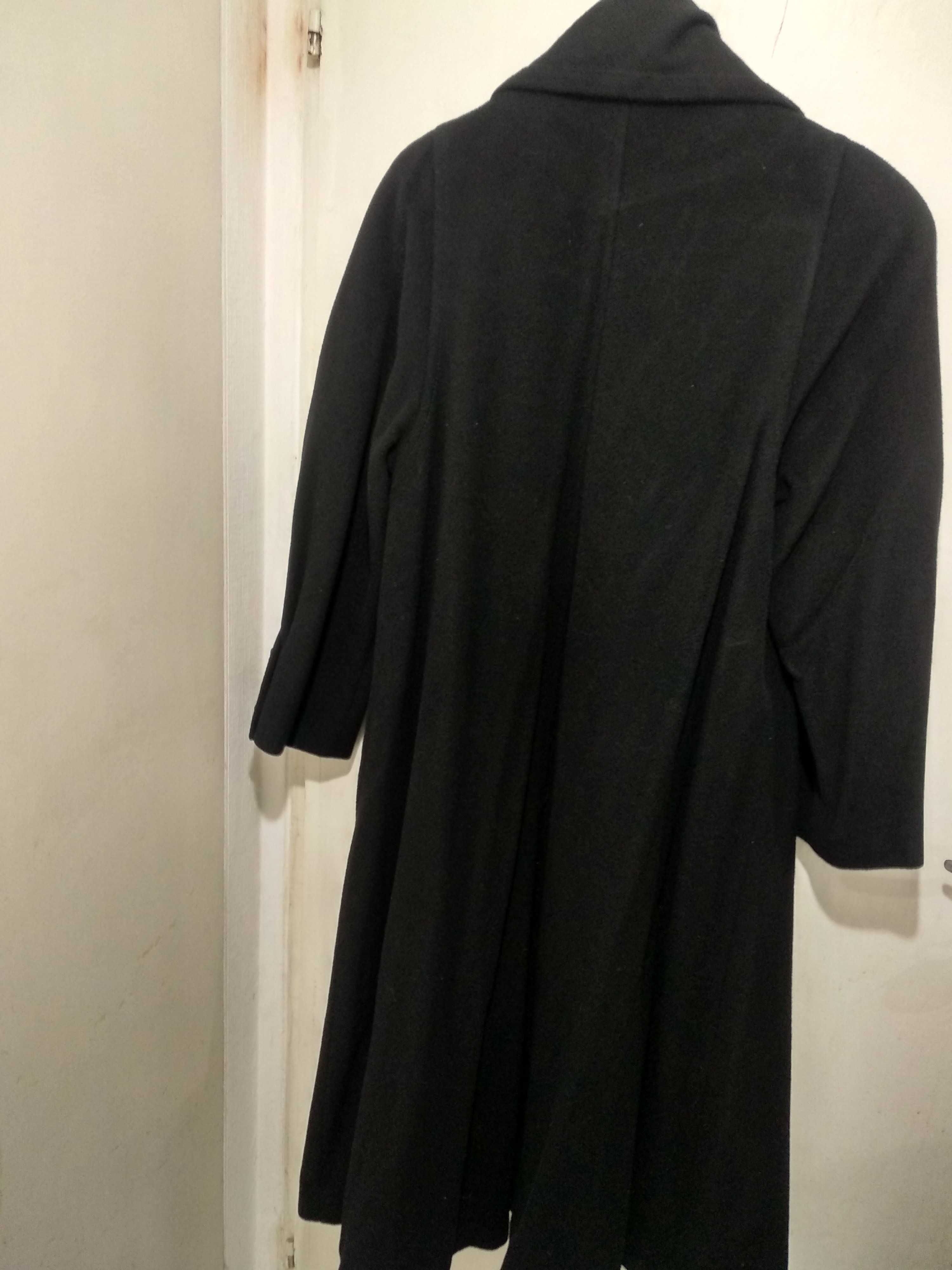 Дамско черно палто + Дамски дрехи S