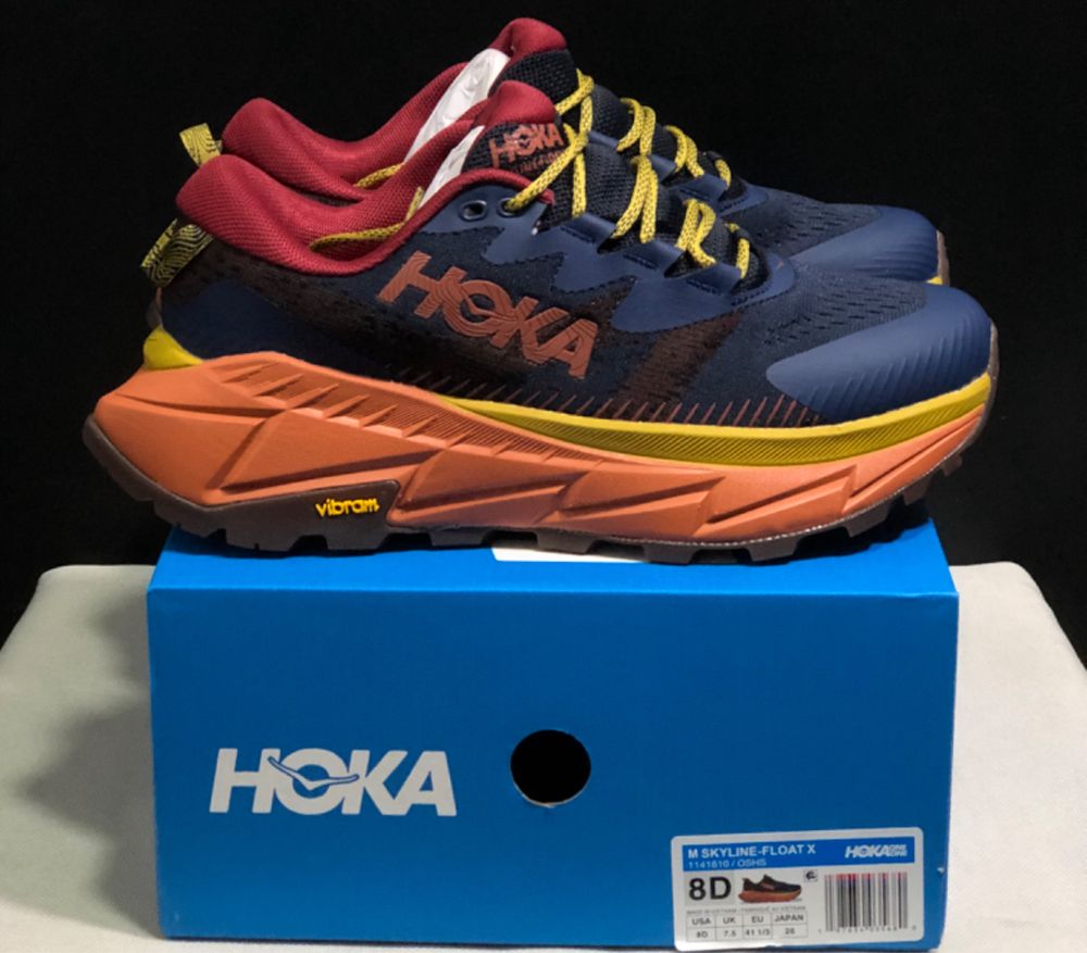 Мъжки маратонки Hoka Skyline Float X Outer Space/Hot Sauce