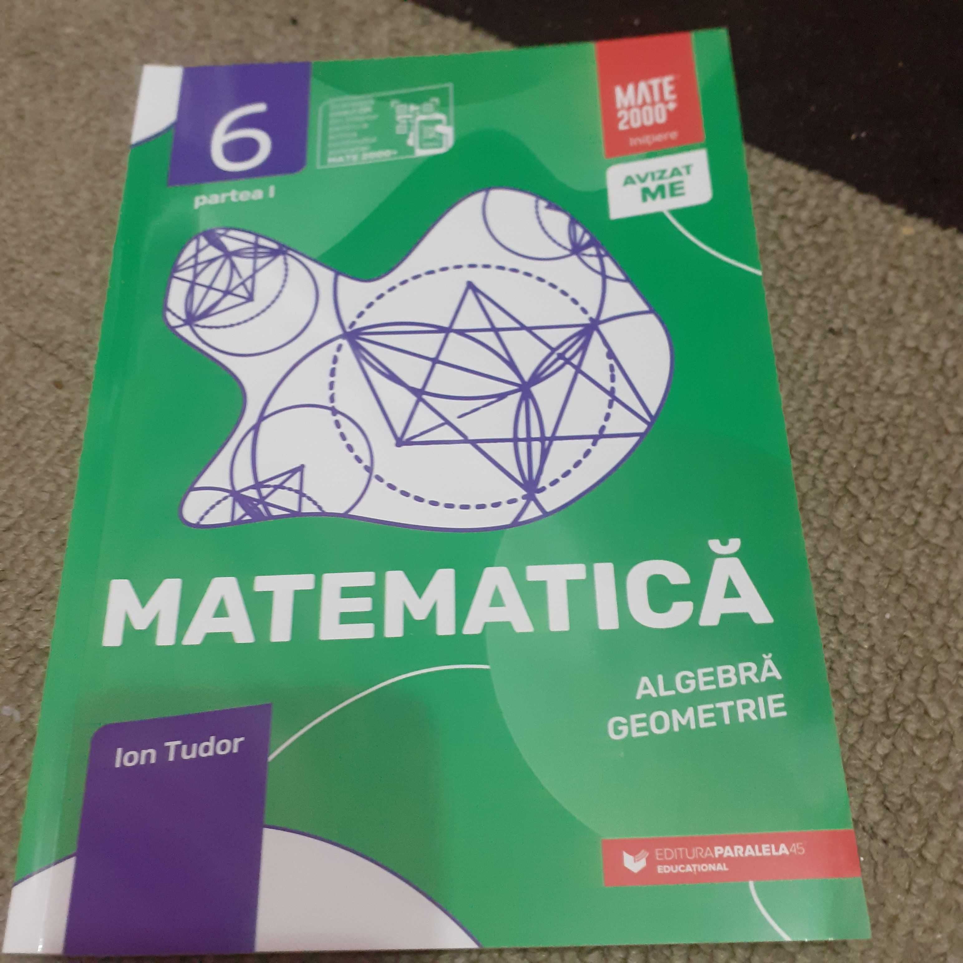 Vand carti matematica clasa VI, noi, pret 15 lei/buc