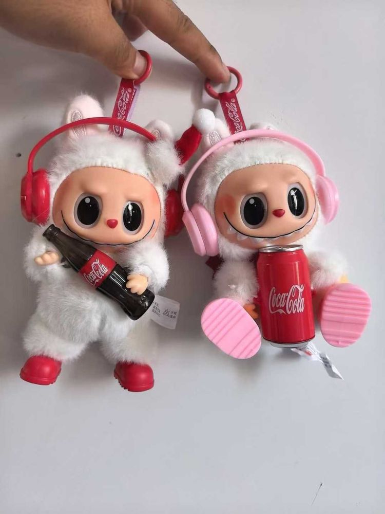 Labubu Coca Cola плюшена играчка/Лабубу Кока Кола