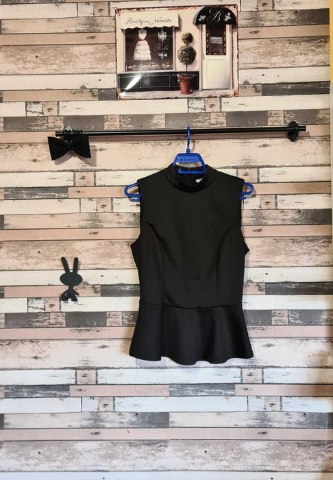 Only S (911)-дамска блуза пеплум