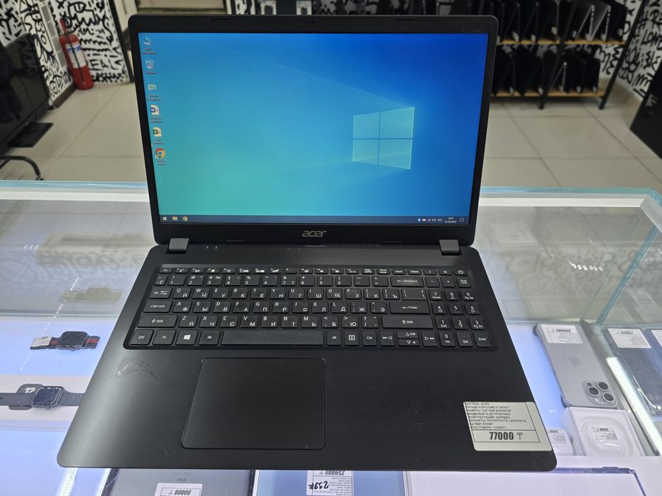 Ноутбук Acer core i3 1005g1 озу 4gb ssd256gb рассрочка Реал ломбард