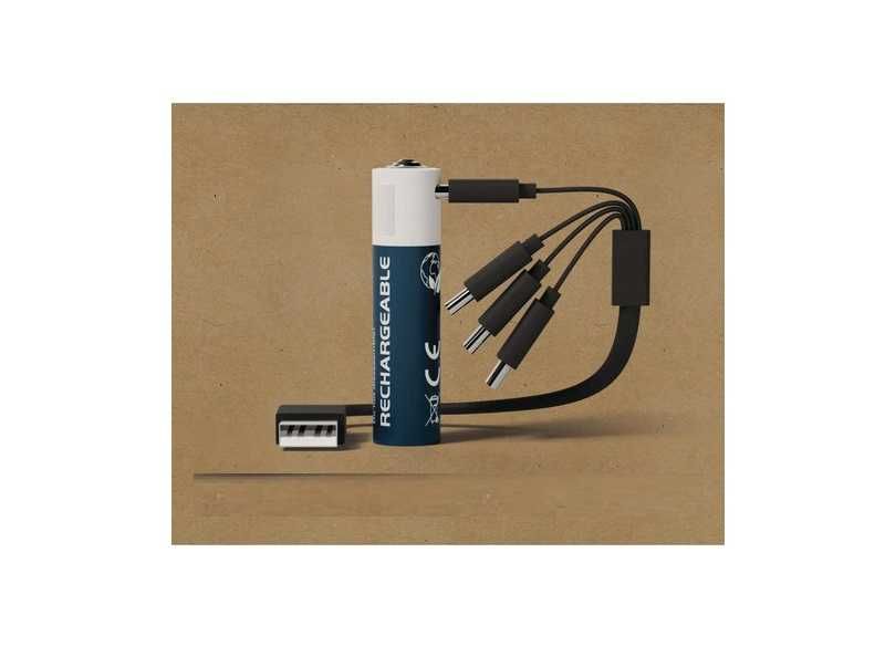 Acumulatori reincarcabili Li-Ion AA 1,5V Litiu Lithium USB C