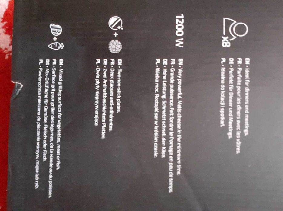 Cecoteg gratar electric nou de interior