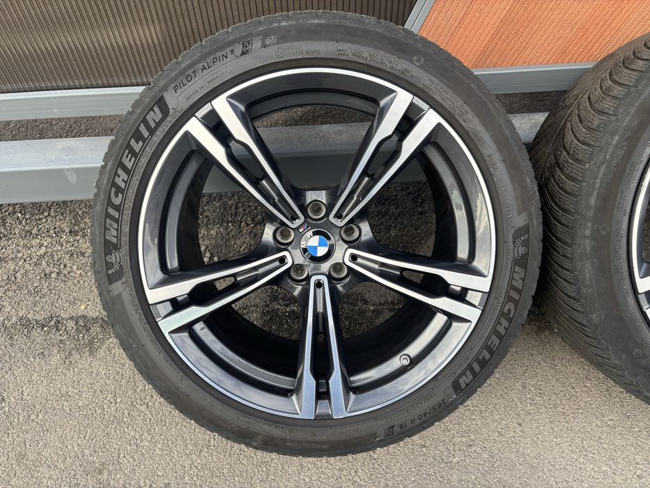 Jante ORIGINALE BMW 5x112 F90 M5 Cauciucuri Iarna 265 / 285 40 R19 M+S
