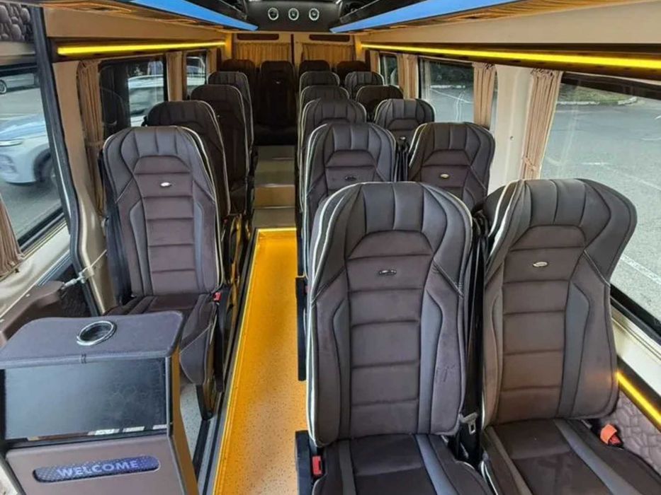 Minibus va Minivenlar Haydovchi Bilan Ijara: Farg'ona vodiysi va O'zb