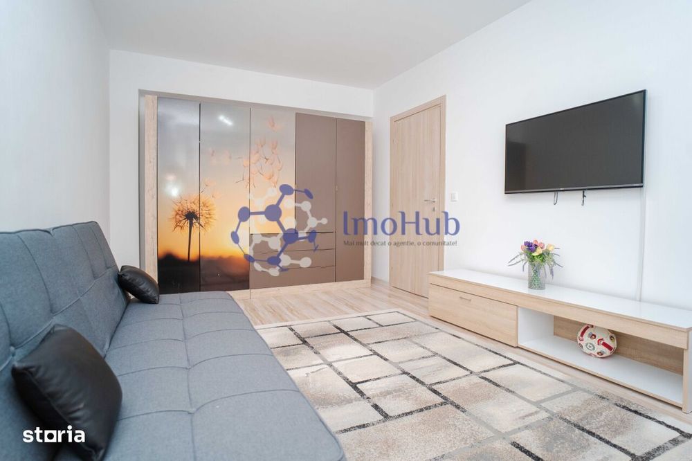 Apartament 2 camere mobilat, bloc nou 2017, 49 mp, capăt CUG