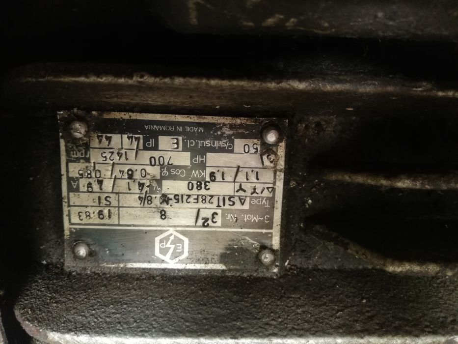 Motor electric in doua trepte.