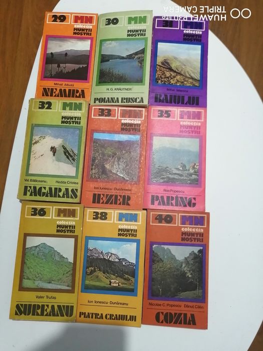 Cărți din colecția Munții Noștri