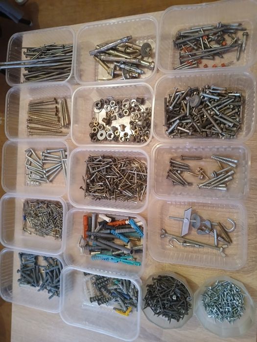 Гвозди разные разные