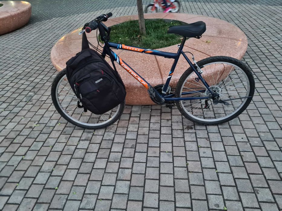 Bicicleta OptimAlp Legend, suspensii fata, schimbator viteze