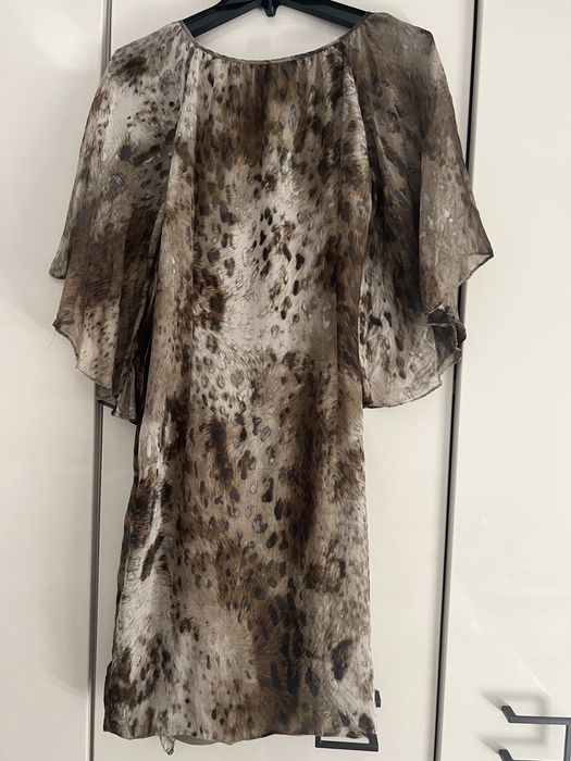 Rochie Mango leopard print - marime M impecabila