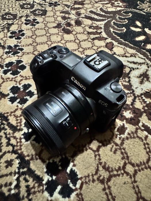 Canon EOS R  - SONY адаптер EF - объектив 50mm