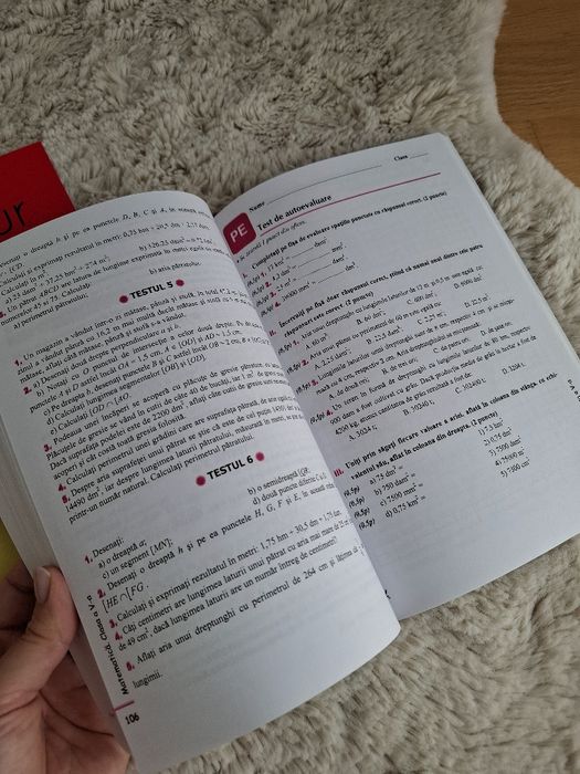 Culegere matematica clasa a 5-a +CADOU culegere engleză