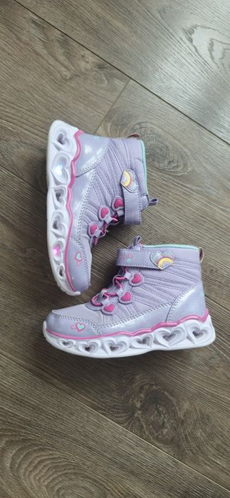 Светещи ботушки Skechers 26, Timberland 26