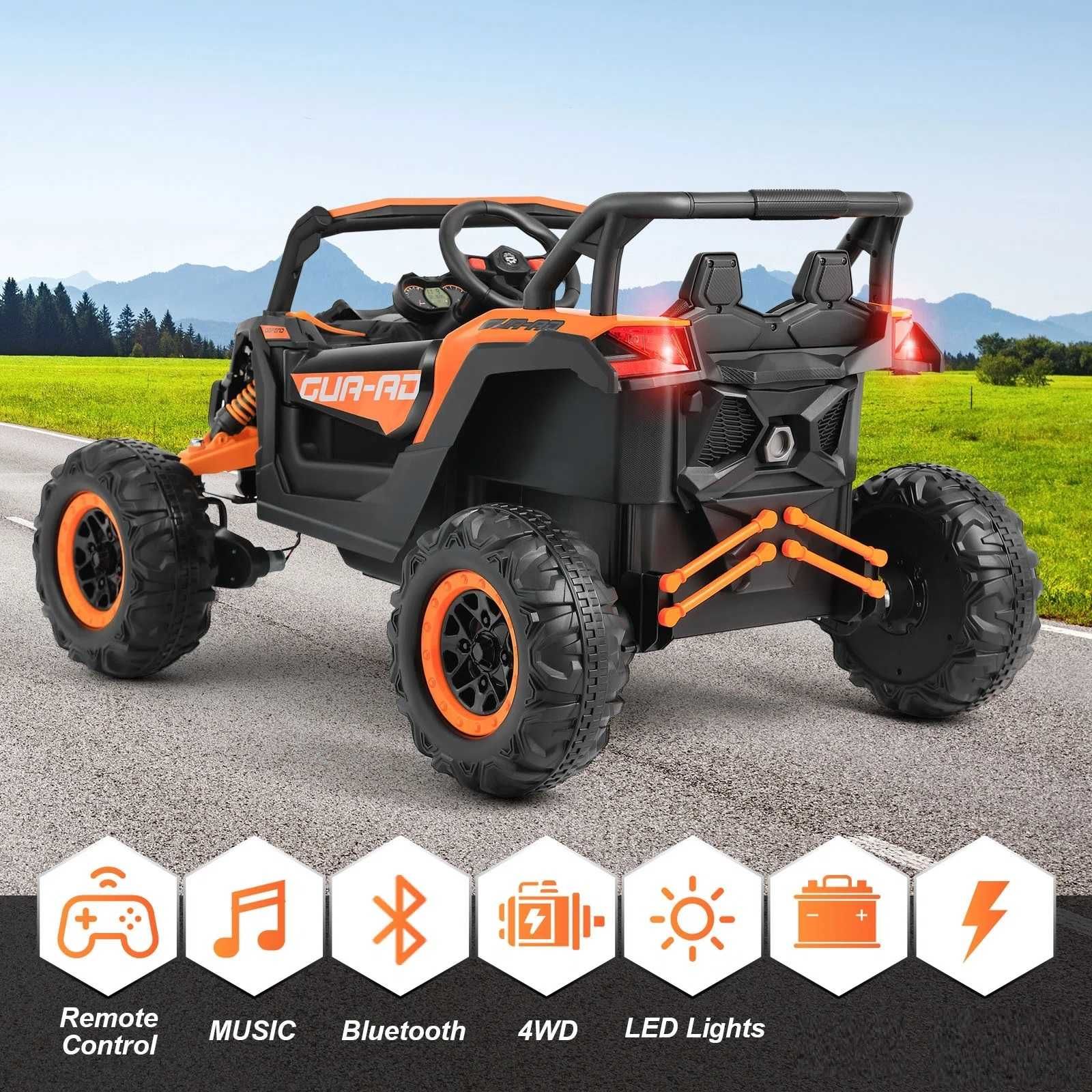 Акумулаторен джип OFF-ROAD SPEED 4x4 UTV 24v батерия С ДИСТАНЦИОННО