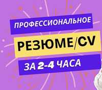 Резюме на заказ за 2-3 часа от проф. HR на русском/английском