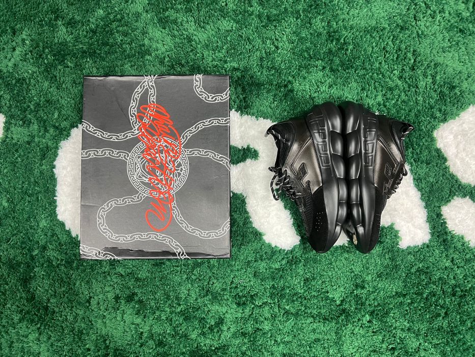 Versace Chain Reaction Black - size 43 noi cu cutie