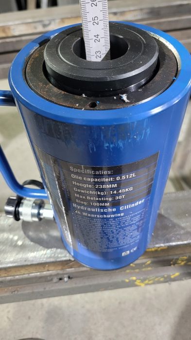 cilindru hidraulic tubular extras bolturi presa gaura cric interior