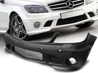 Предна броня за Mercedes C-class W204 (2007-2011) - AMG look