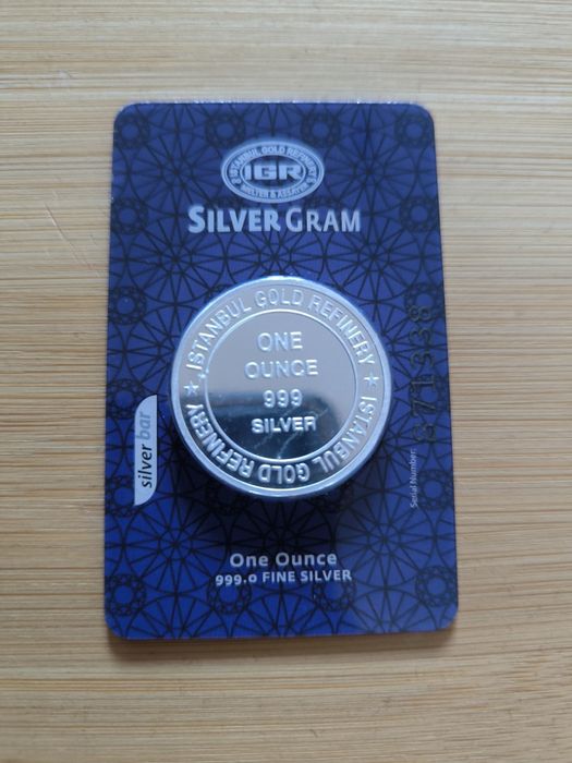 Lingou Argint Pur  1 Oz