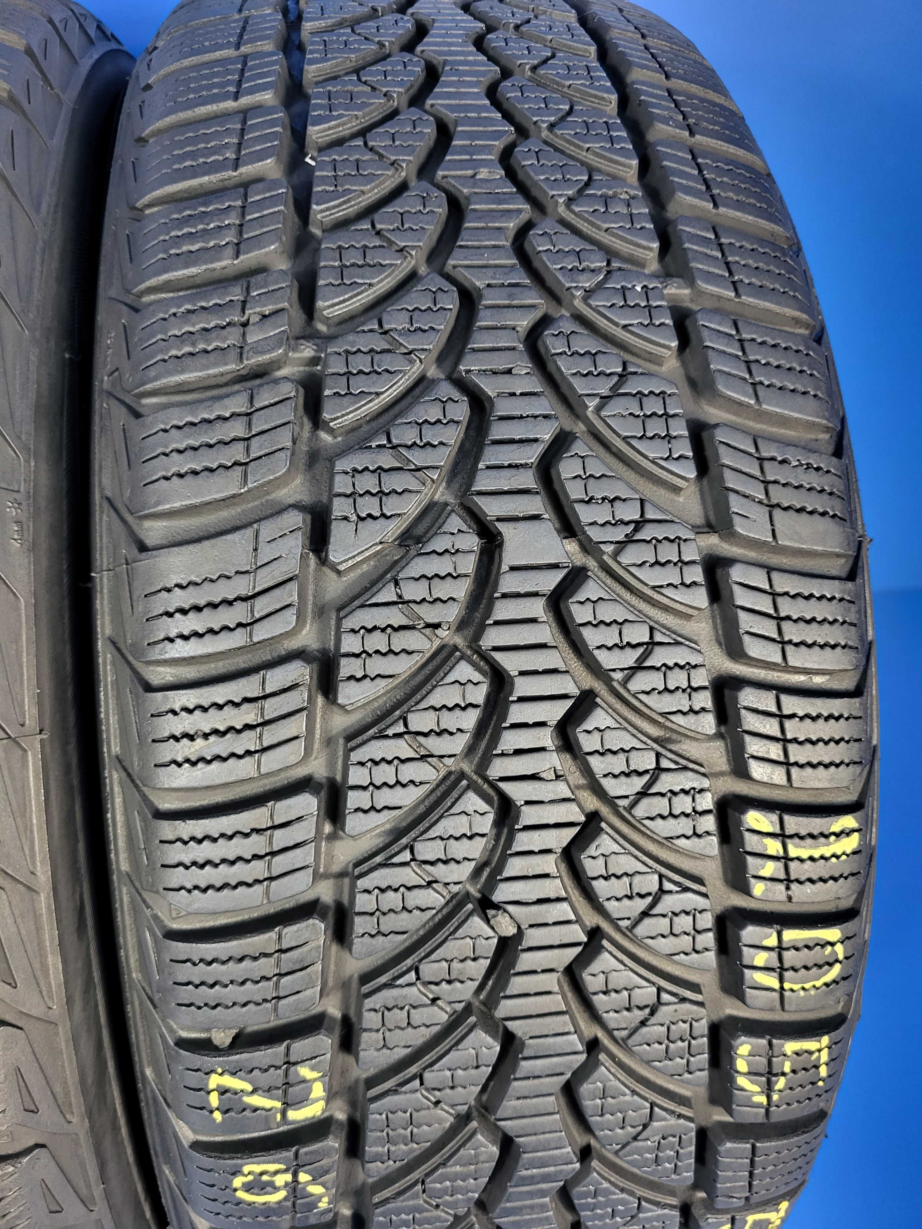 Set 4x 205 55 16 M+S iarna Bridgestone Blizzak - ca Noi 7mm