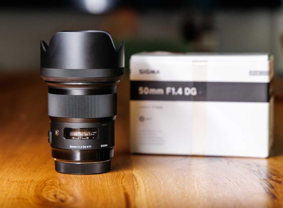 Обектив Sigma 50mm f/1.4 ART (Canon)