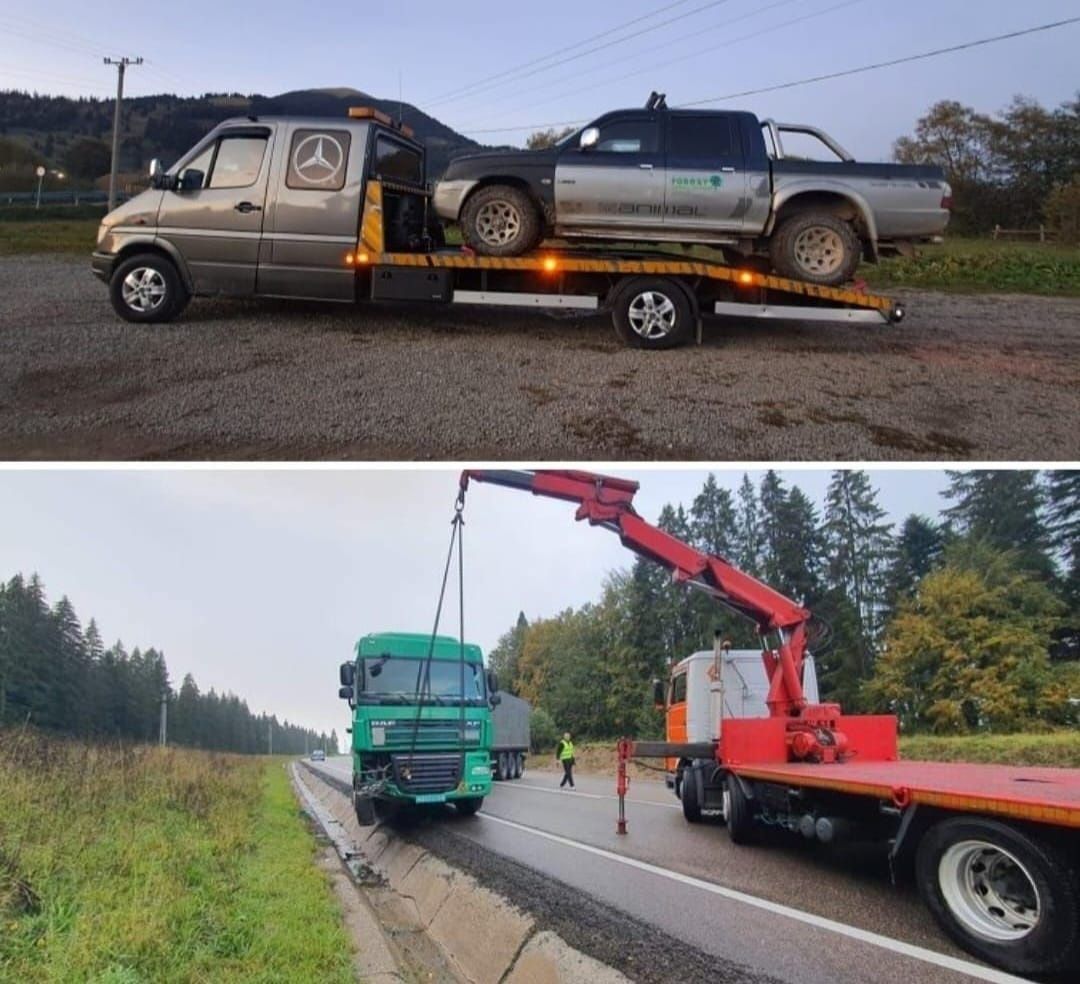 TRACTARI AUTO Servicii Macara Tractari Camioane Transport Utilaje