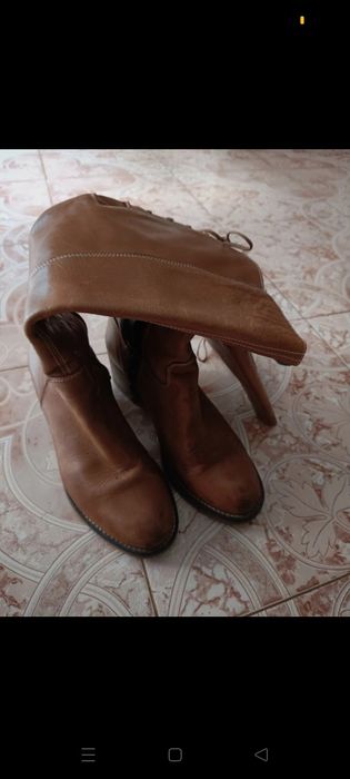 Cizme din piele naturală, Melluso, mărimea M