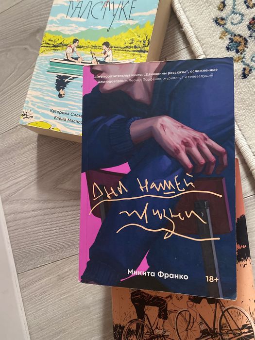 Книга-Дни нашей жизни. С покупки стоит на полке. Повреждении нет.