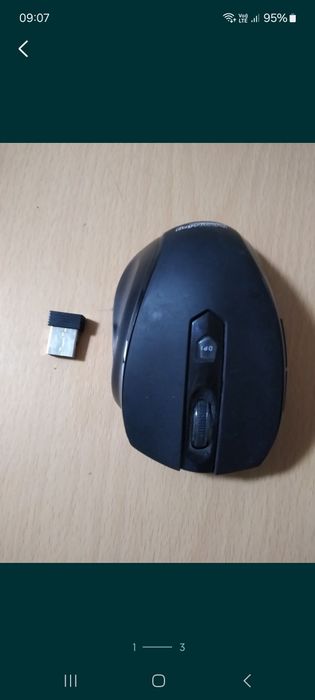 Lampa birou led+mouse wireless